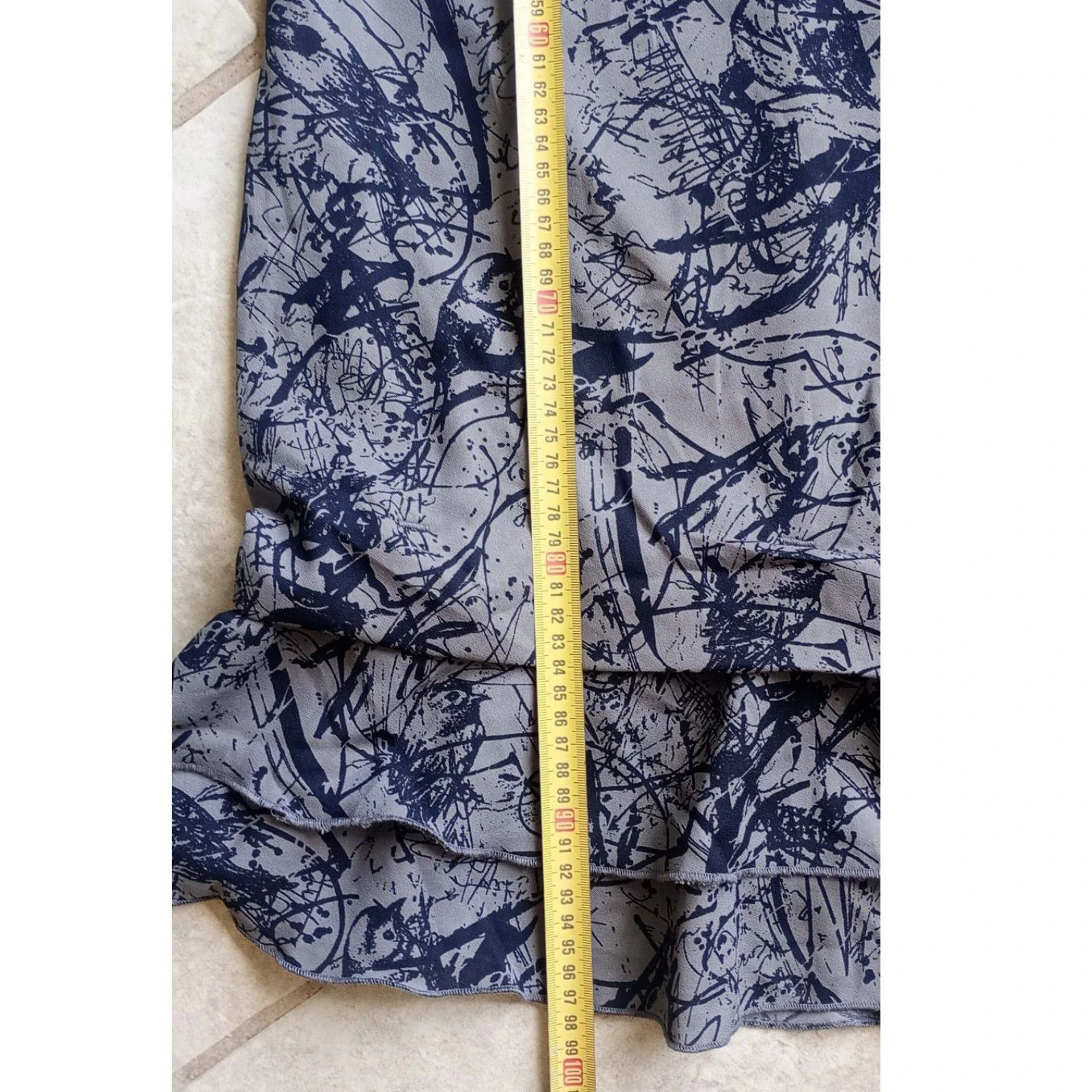 vestido abstracto talla 36 en muy buen estado – photo 7